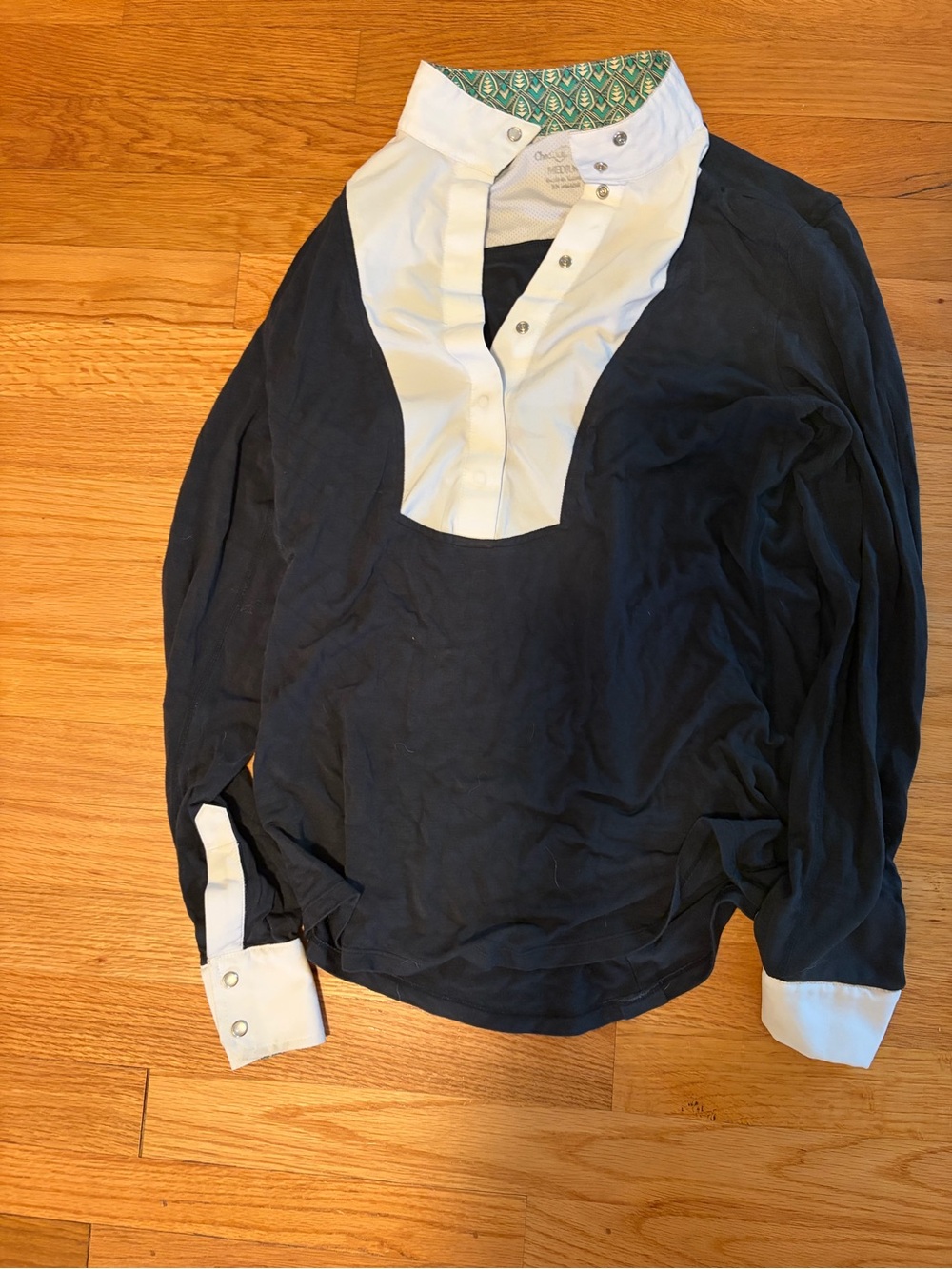 Chestnut bay show shirt medium